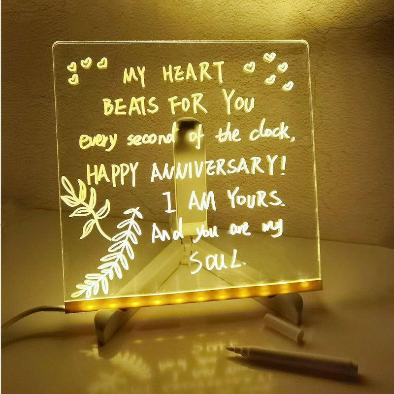 Children's LED Notice Board with Colors