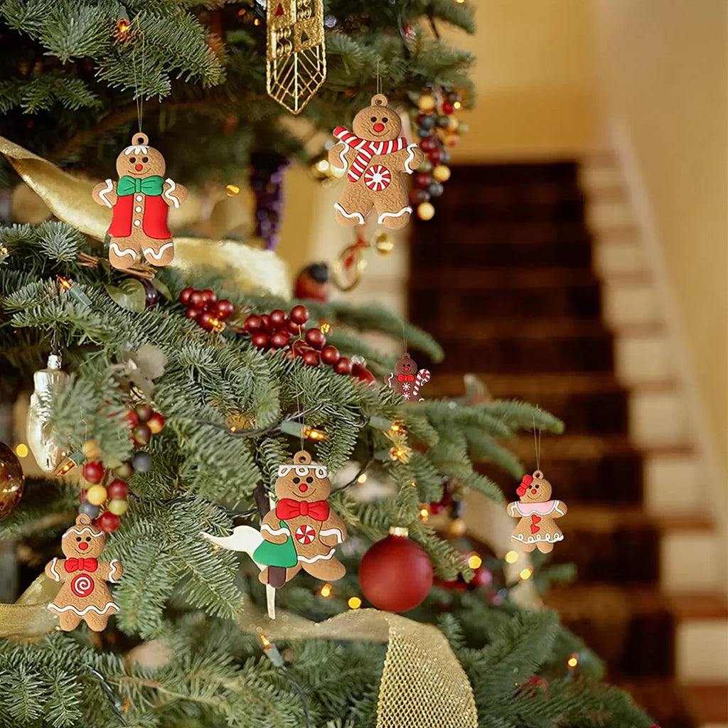 FestiveBites - Gingerbread Christmas Tree Decoration