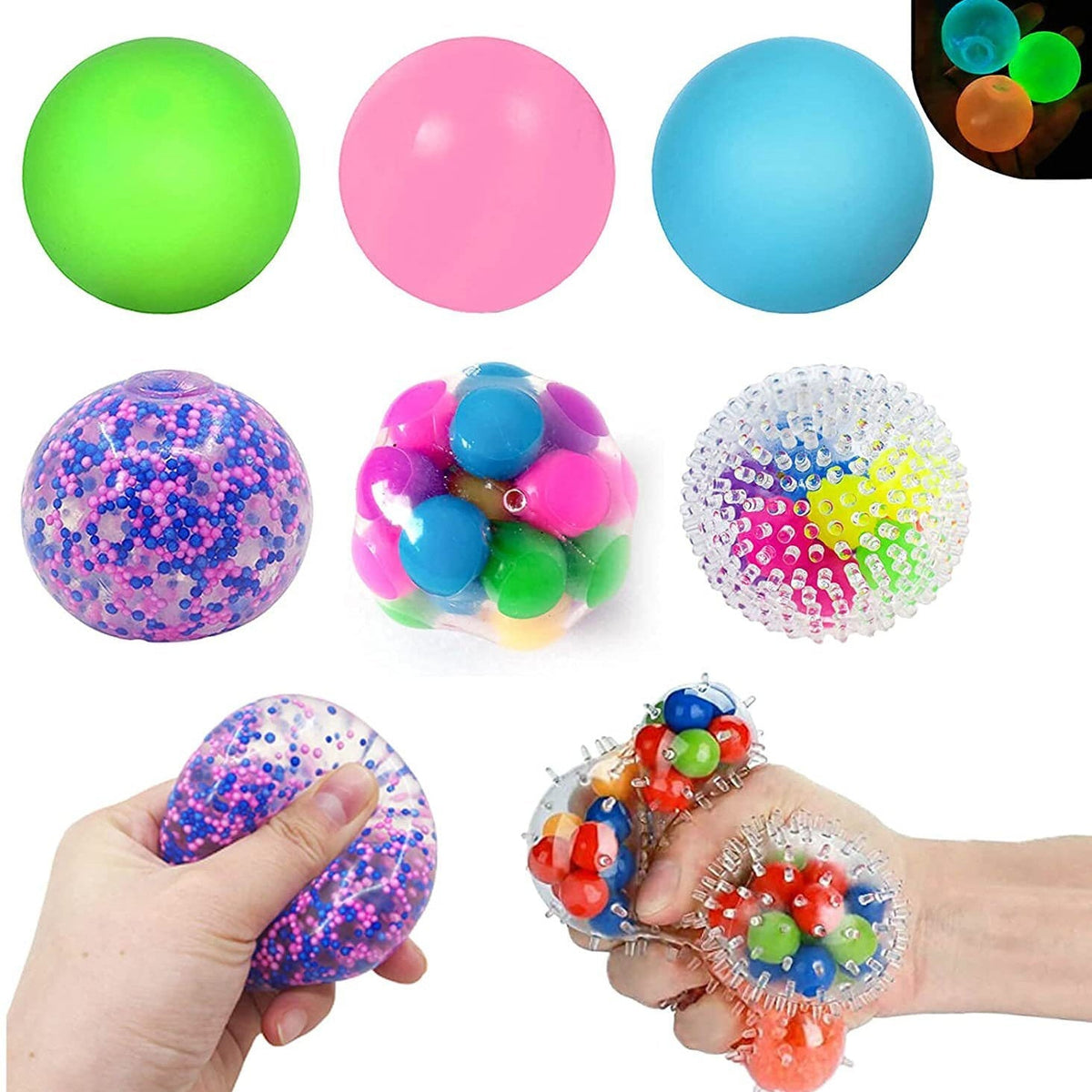 Unisex Stress Relief Toy in Christmas Tree Design