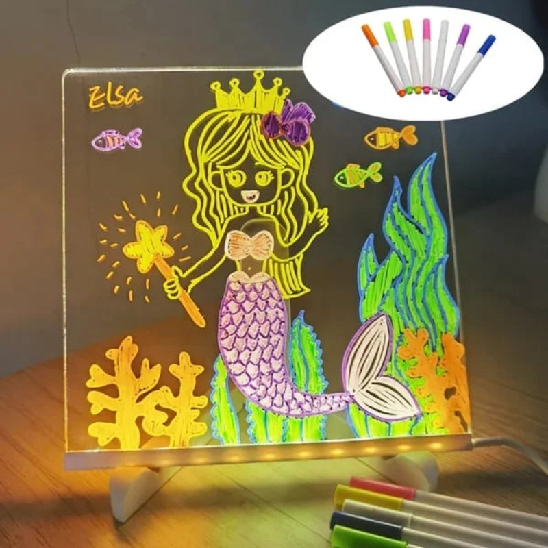 Children's LED Notice Board with Colors
