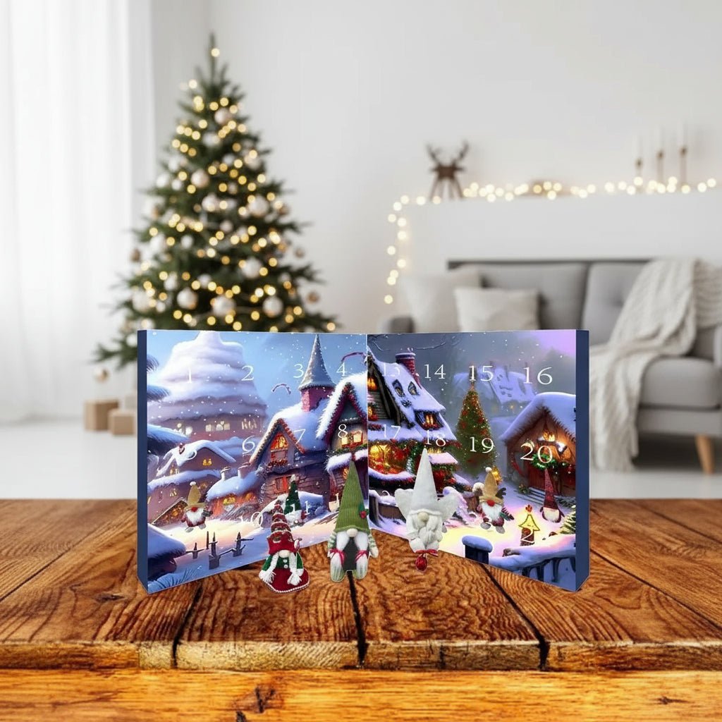 Elf Advent Calendar with 24 Surprises for a Festive Christmas Countdown