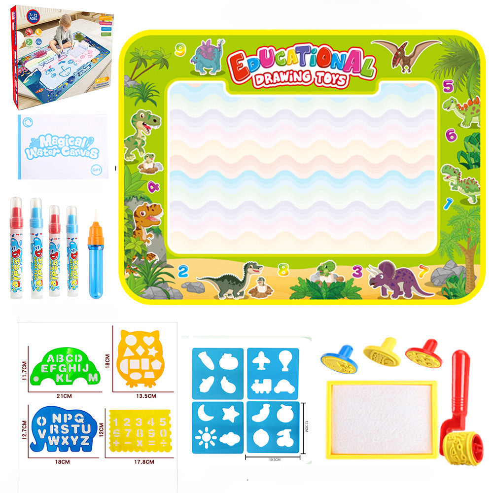 SplashMaster Creative Mat — Endless painting fun that keeps home clean and makes kids happy