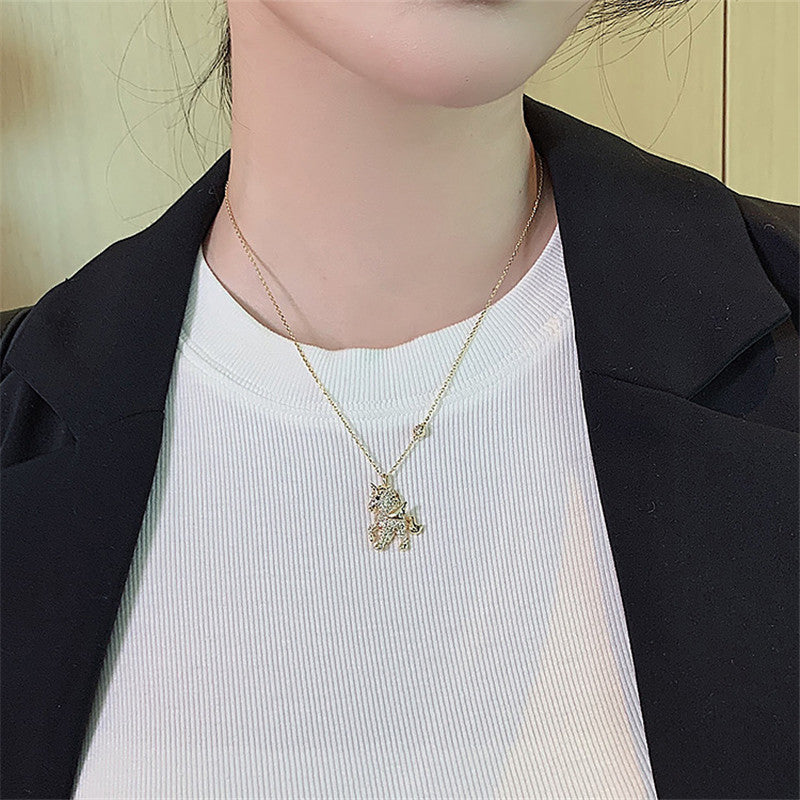 Angel Unicorn Necklace