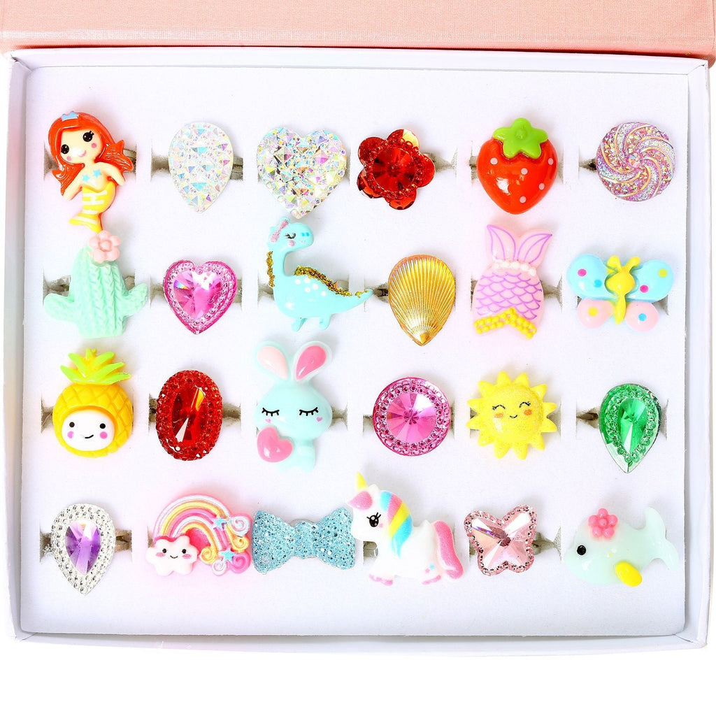 Unisex Creative Decoration Set with Colorful Motif Buttons