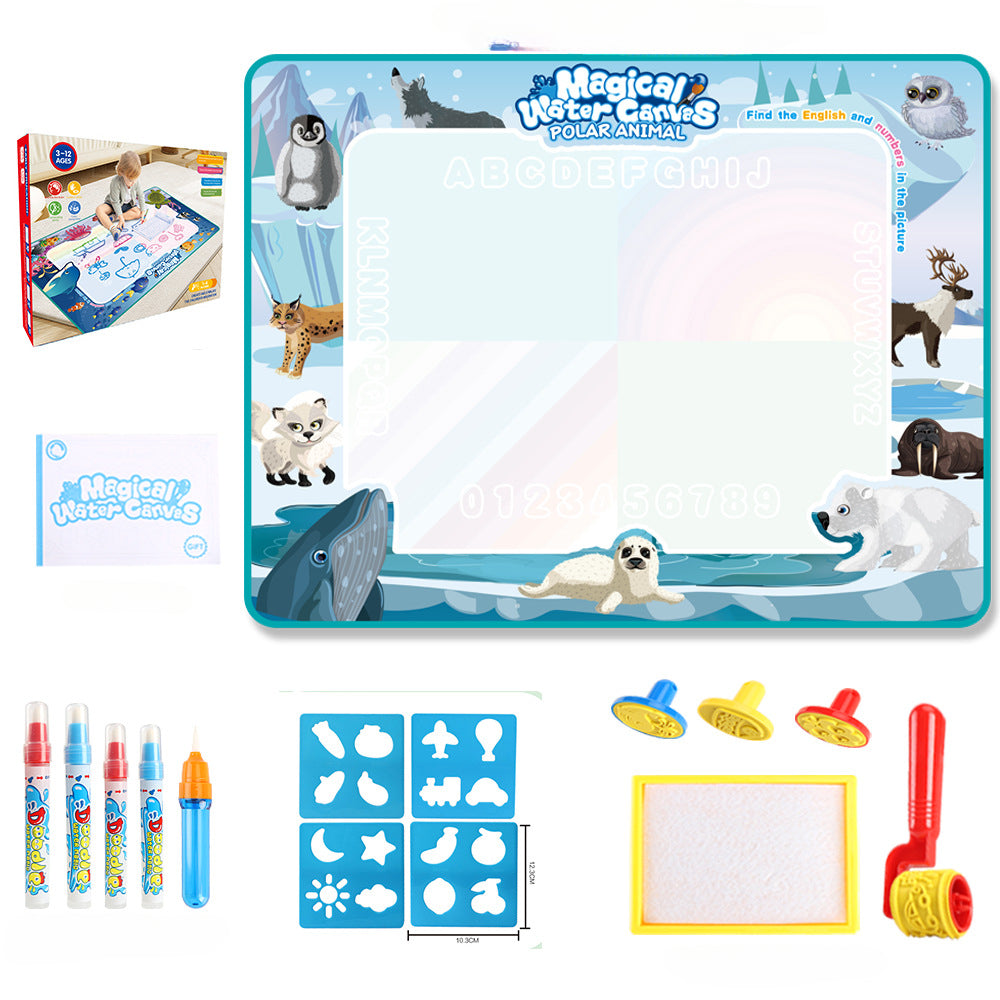 SplashMaster Creative Mat — Endless painting fun that keeps home clean and makes kids happy