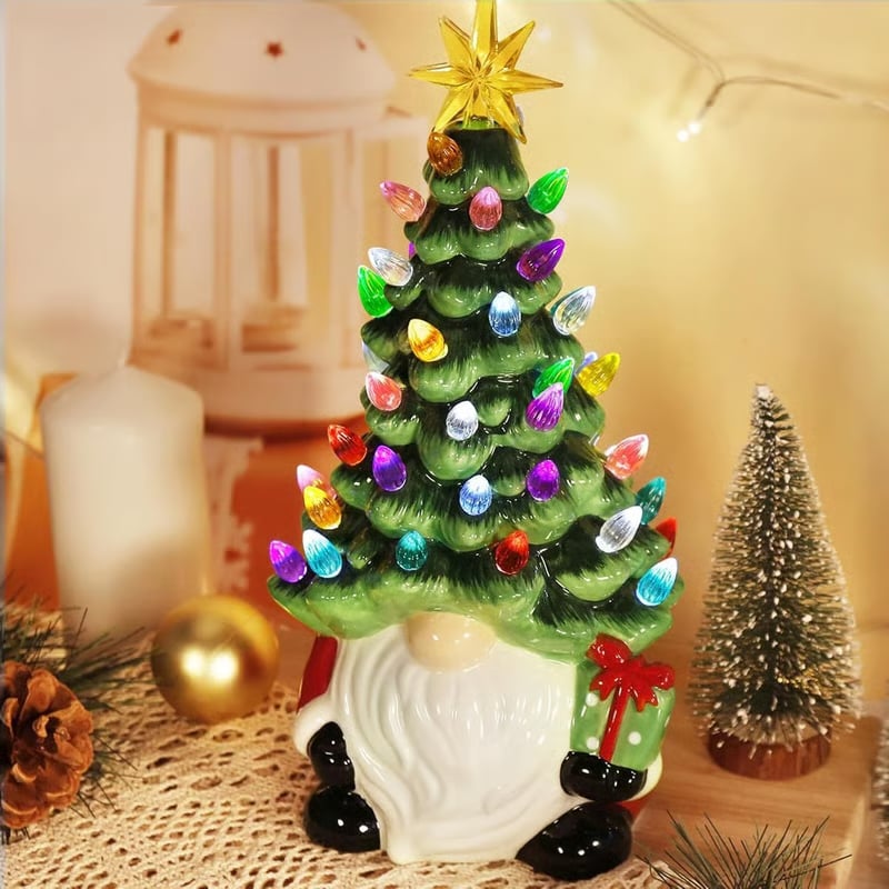 GnomeLight Christmas Gnome – Illuminating DIY Decoration Tree with LED