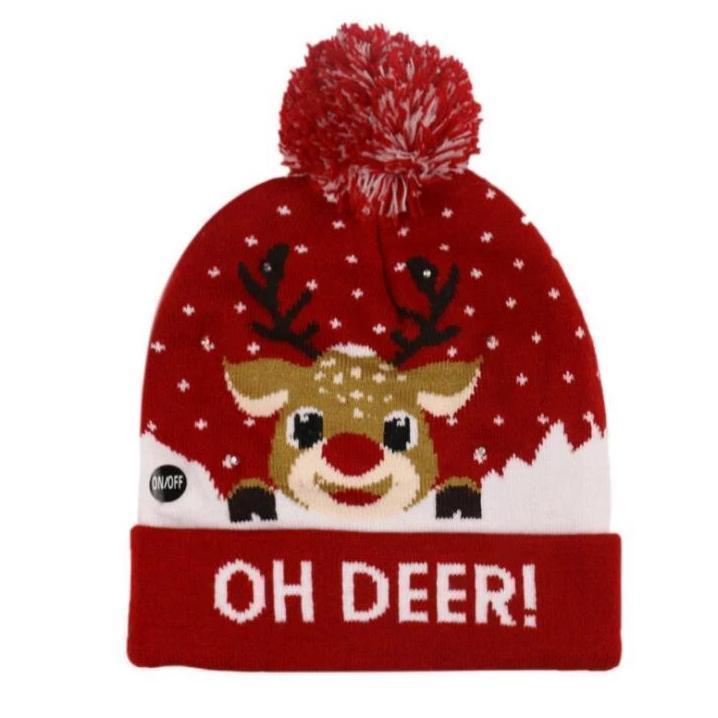 Christmas LED Bean Hat