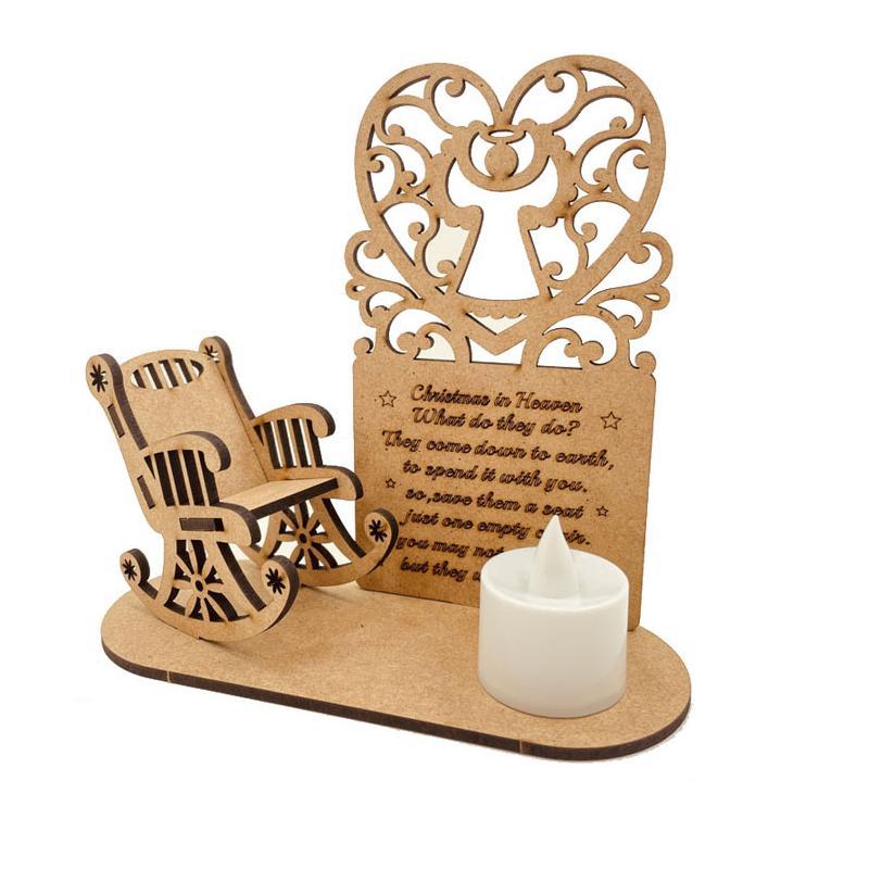 Christmas decoration made of wood