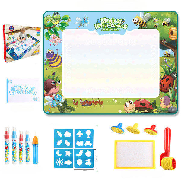 SplashMaster Creative Mat — Endless painting fun that keeps home clean and makes kids happy