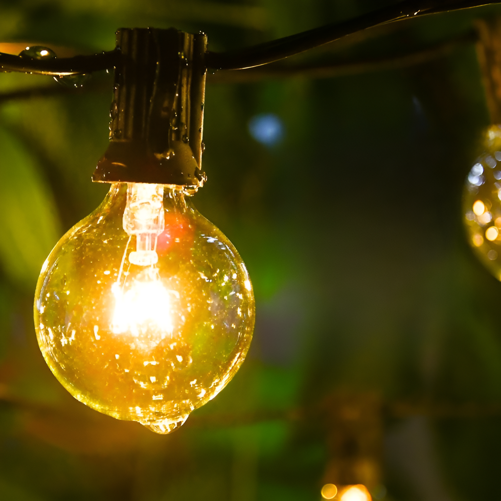 FairyFlicker String Lights - Luxurious Patio Lighting with Waterproof Protection