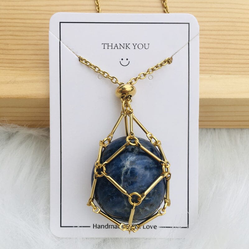 Crystal Stone Choker Necklace