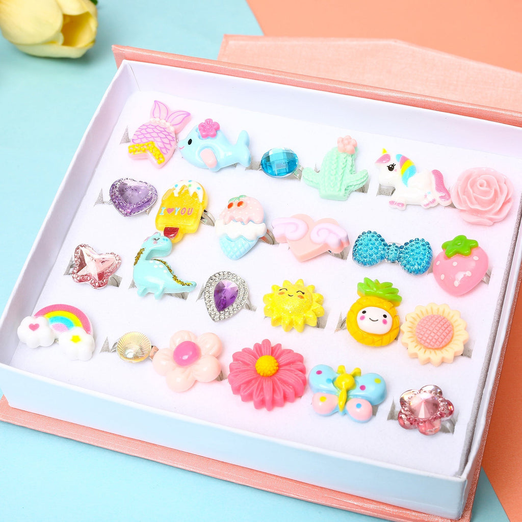 Unisex Creative Decoration Set with Colorful Motif Buttons