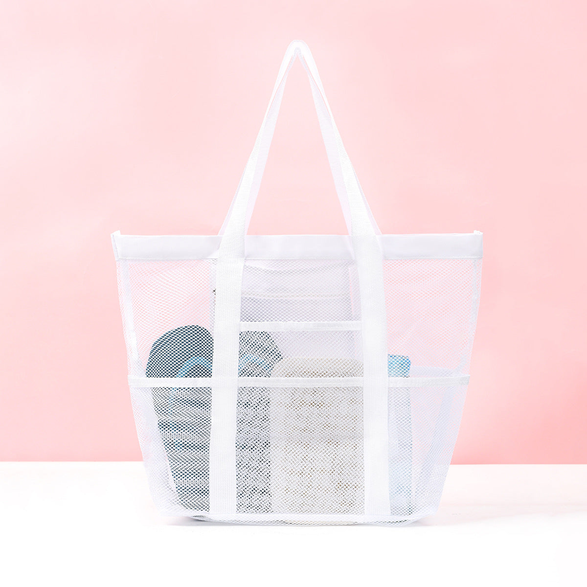 Large Beach Bag Made of Breathable Mesh Material 
Maetiva