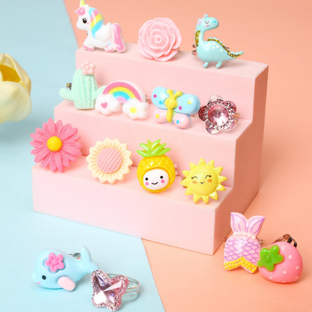 Unisex Creative Decoration Set with Colorful Motif Buttons