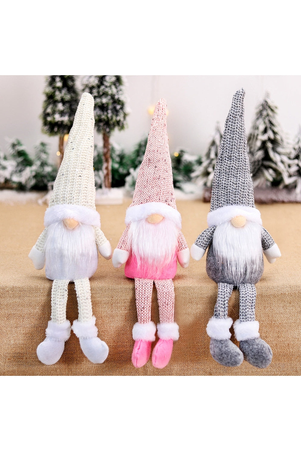 Faceless fabric gnome