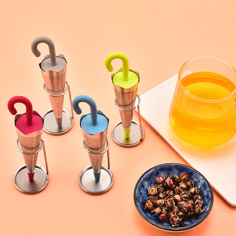 Stainless Steel Tea Strainer Umbrella