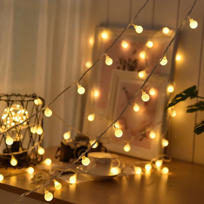 Solar-Powered Festive Lighting - SolarGlow