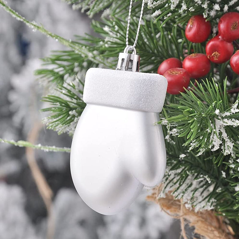 Christmas Ball Ornaments with Hanging Hooks, Multi-Piece Sets