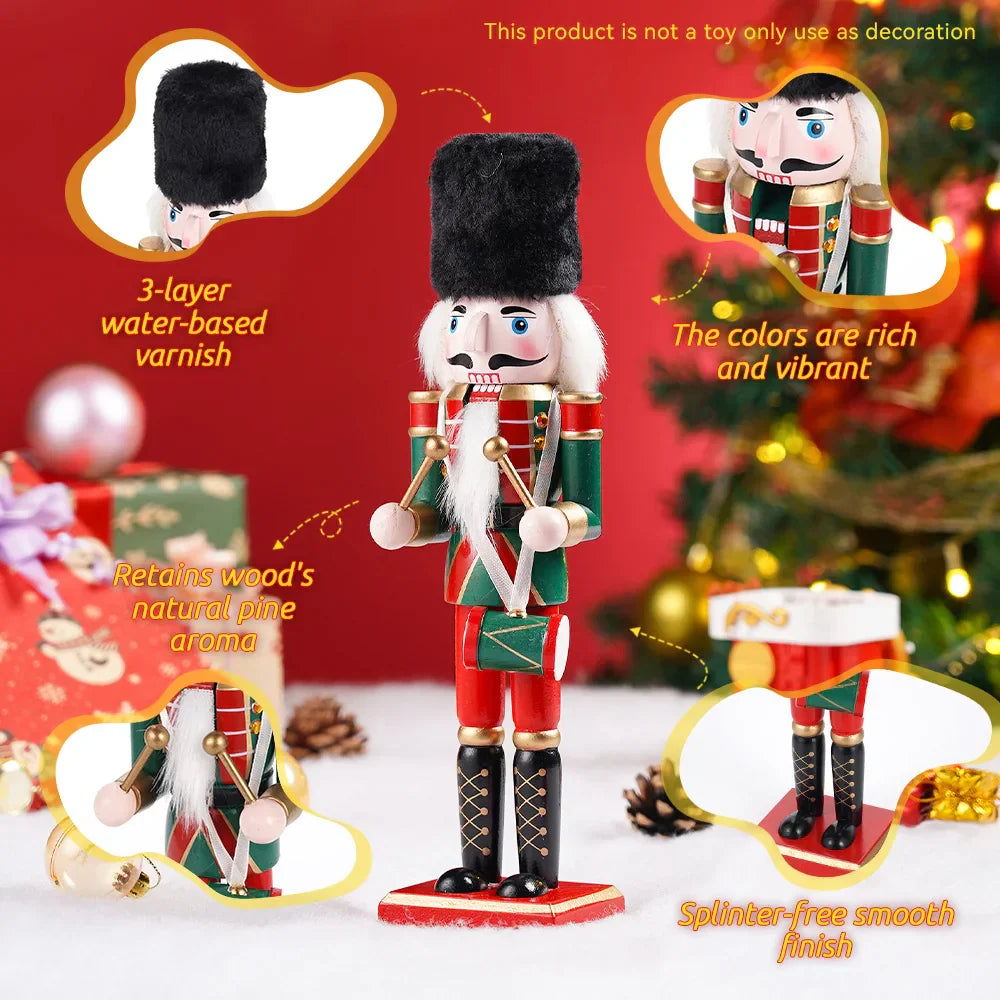 Nutcracker Soldier | Wooden Figure Erzgebirge 30 cm Vintage
