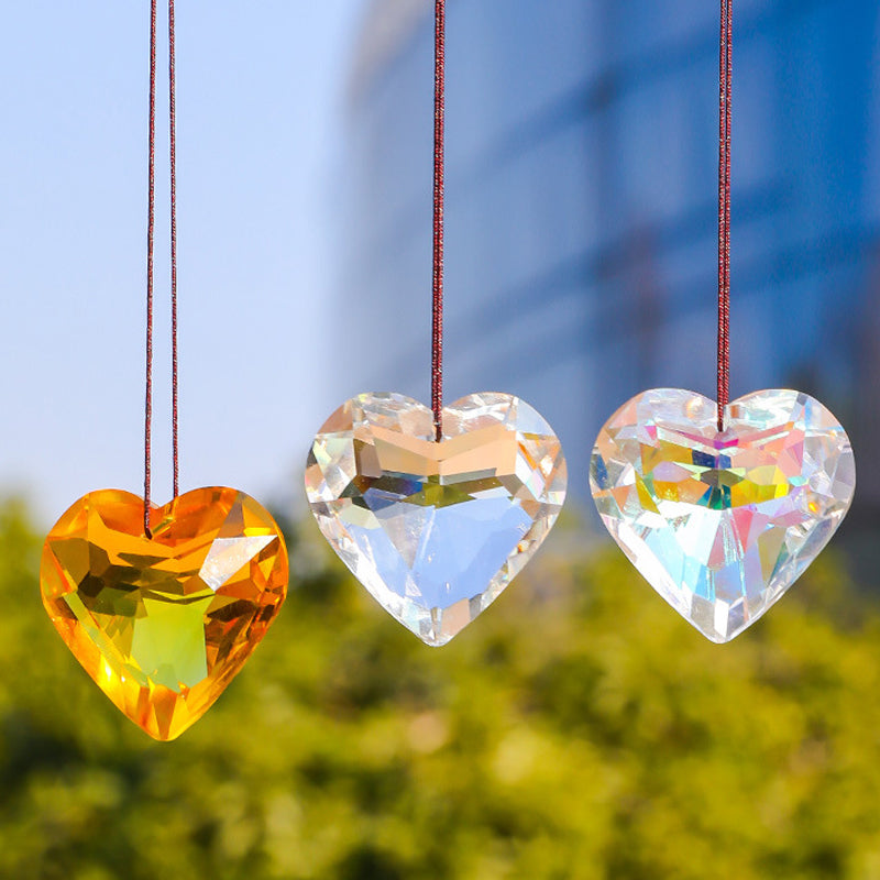 Hanging Heart Sun Catcher Prisma Craft Projects