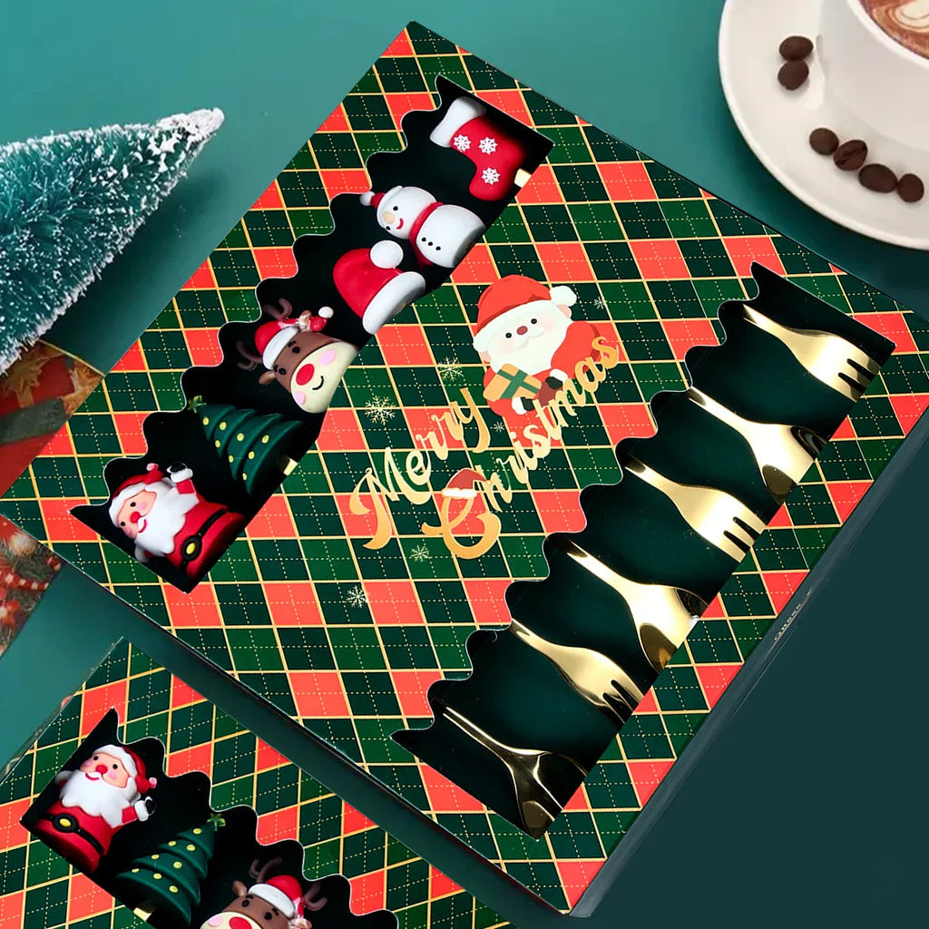 FeestelijkeKlassiekers | Exquisite Christmas Cutlery Set