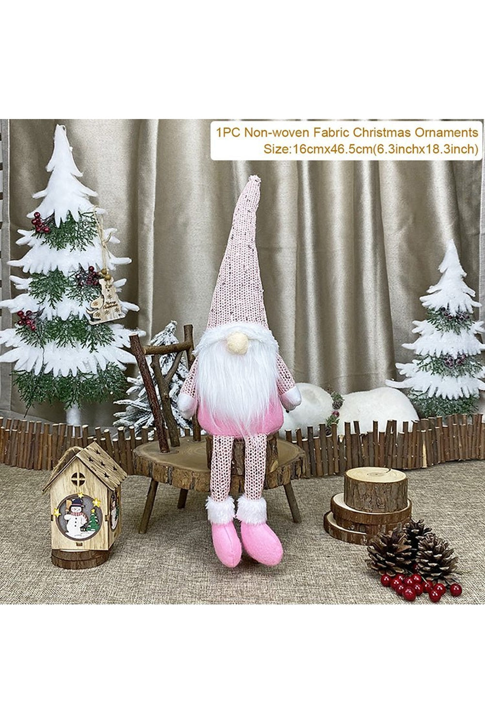 Faceless fabric gnome