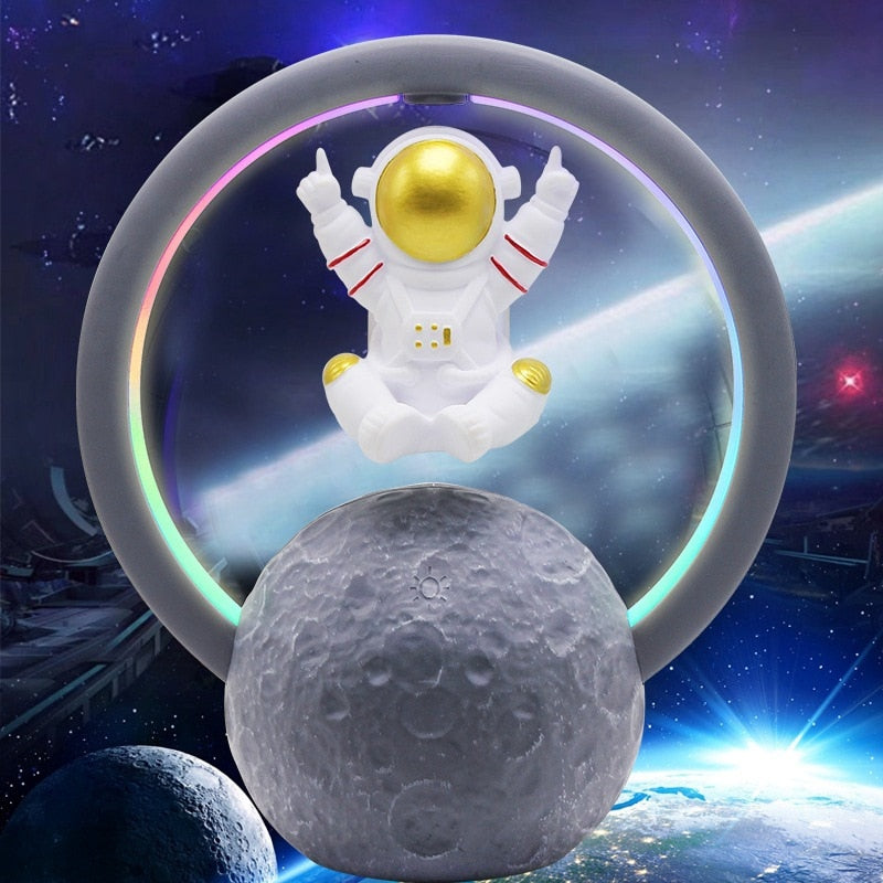 Levitating Astronaut uetooth Speaker Lamp