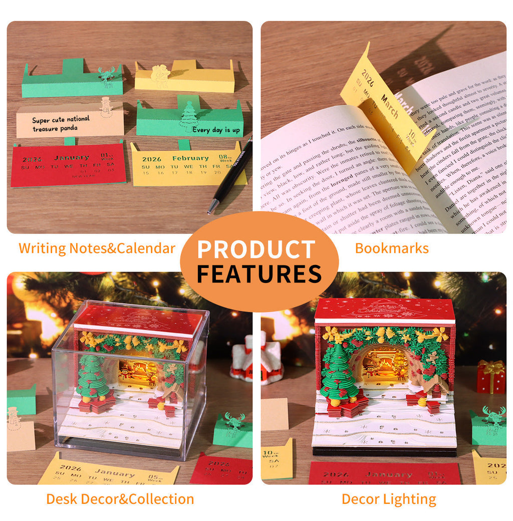 Creative Christmas 3D Arch Memo Calendar