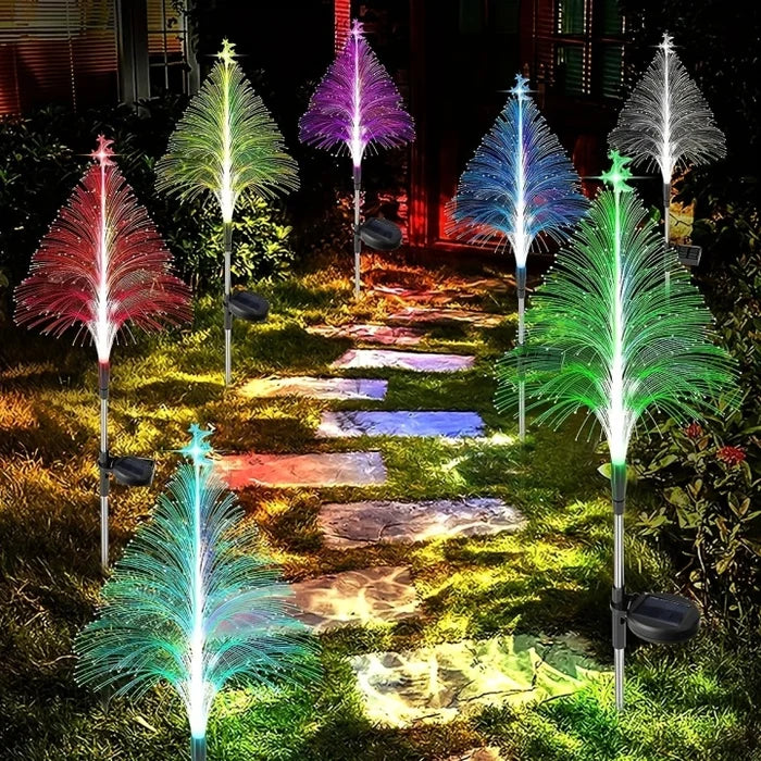 Solar Christmas Tree Lighting - LumiTree