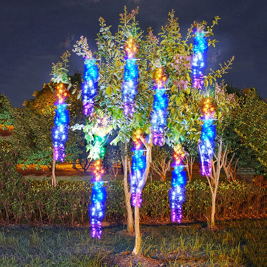 LED Sparkling String Lights for Outdoors – Weatherproof Christmas Decoration Lights