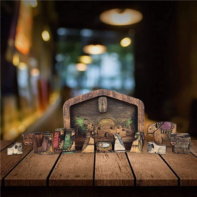 Wooden puzzle set by JéSus