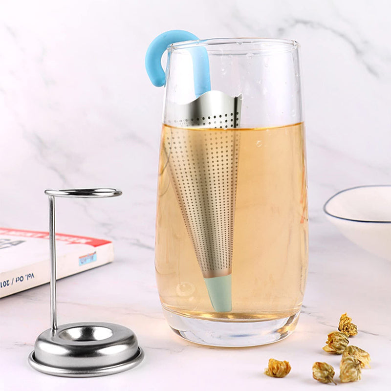 Stainless Steel Tea Strainer Umbrella