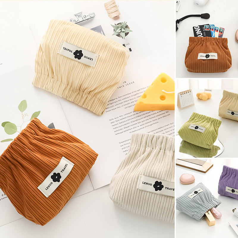 Cord cosmetic bag
