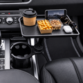 360° Rotating Car Cup Holder Tray