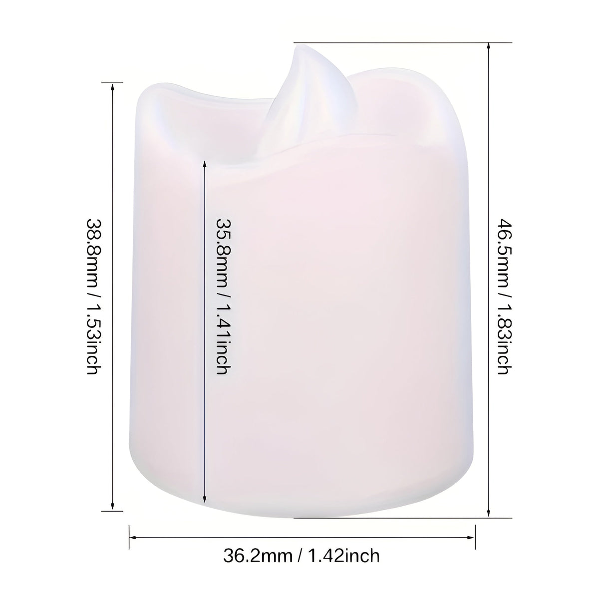 TwinkleLite Light - Flameless Flickering Electric LED Candles
