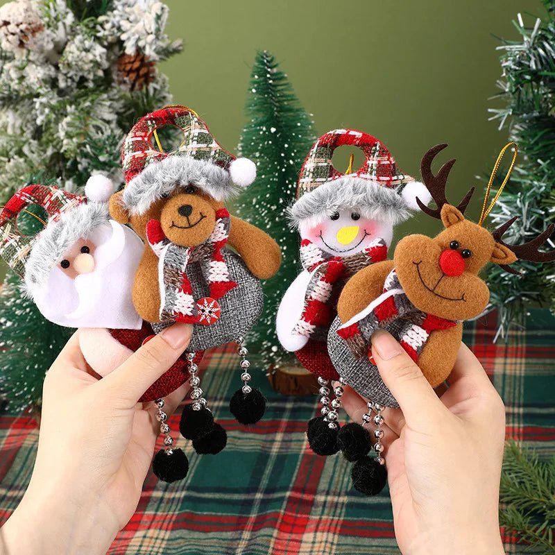 Premium Fabric Ornaments for Joyful Christmas Decoration