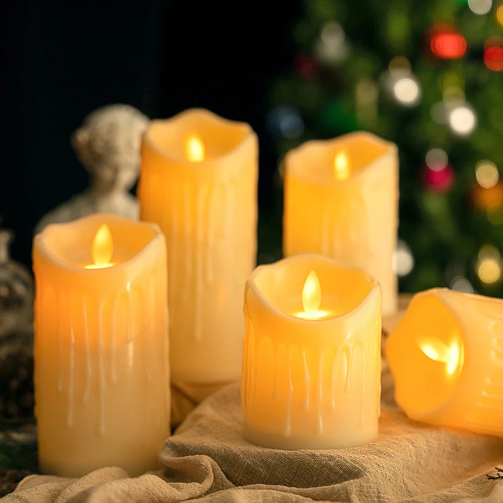 LumiFlame – LED Candles with Realistic Flickering Light