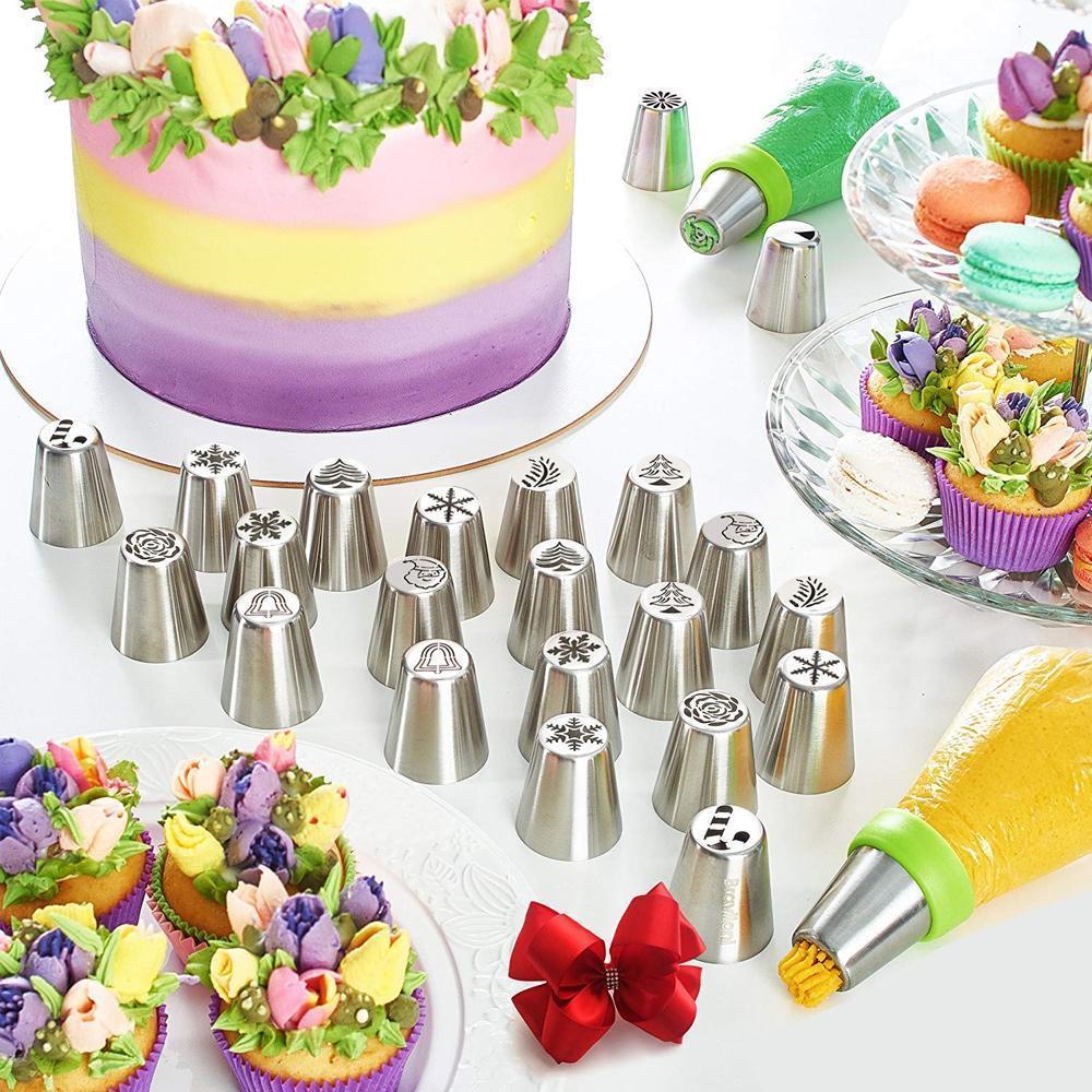 Christmas Baking Piping Nozzle Set