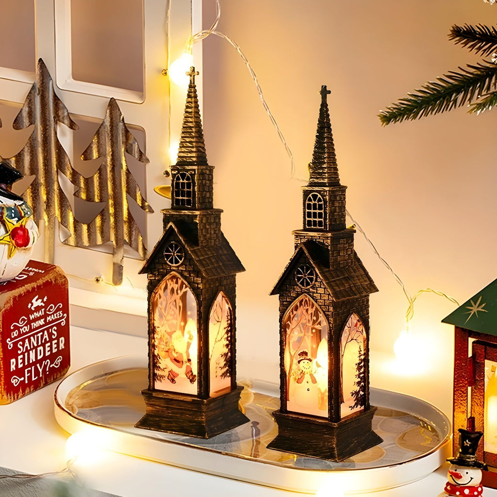 HolidayGlow Light - Modern Christmas Ornament LED Light