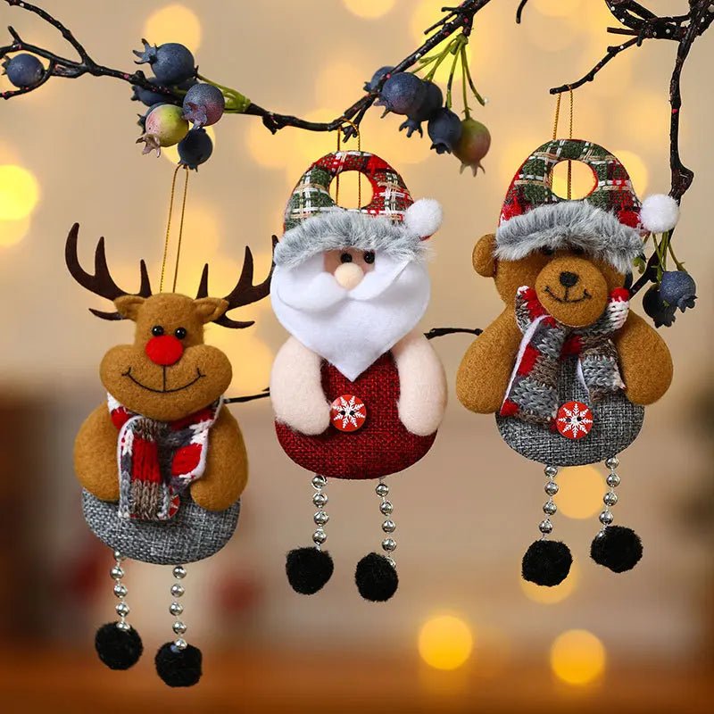 Premium Fabric Ornaments for Joyful Christmas Decoration