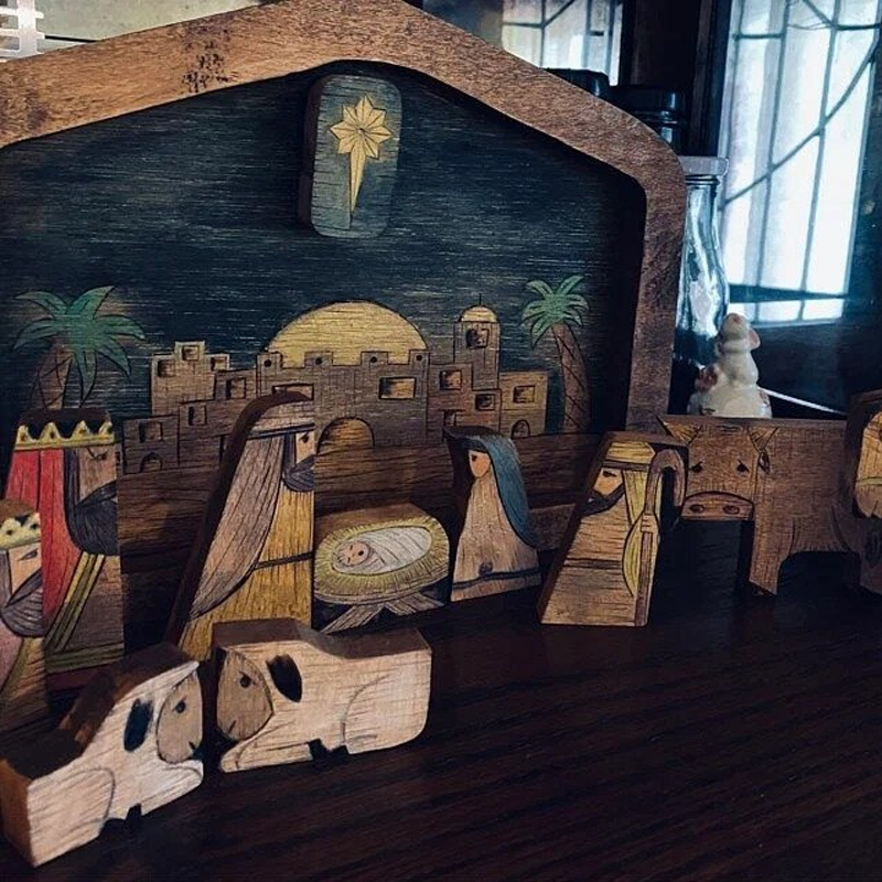 Wooden puzzle set by JéSus