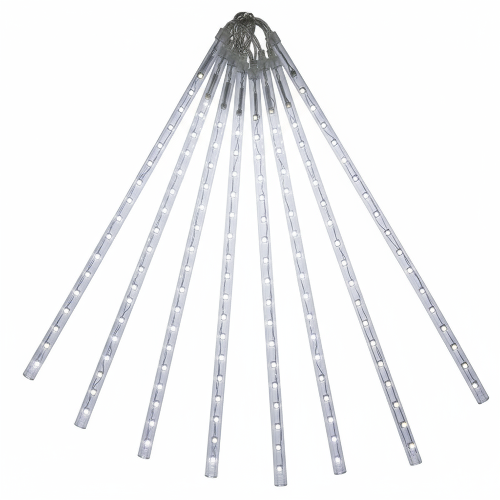 Meteor shower LED string lights | Outdoor Christmas lighting