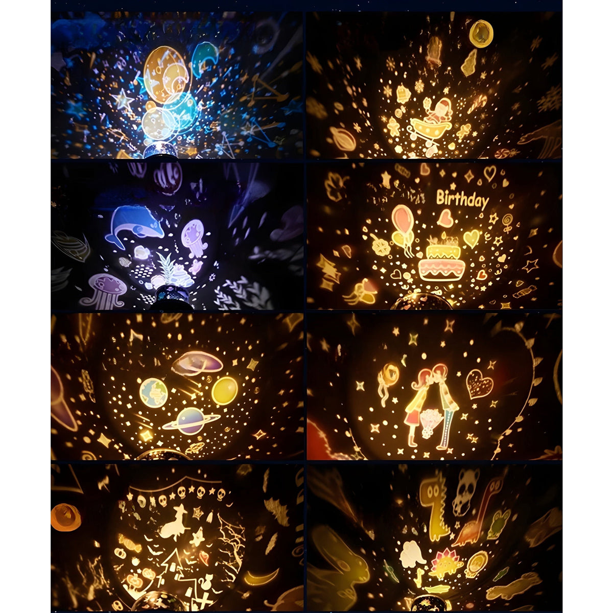 BunnyBeam Light - Casual Cute Bunny Projector Night Light for Kids