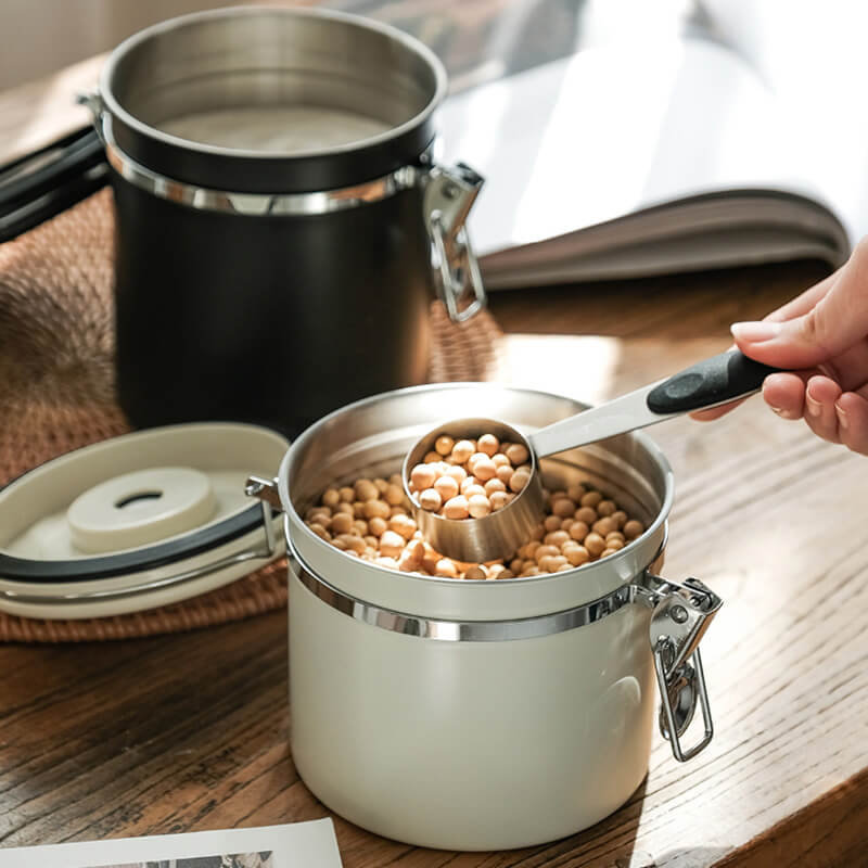Stainless steel airtight storage