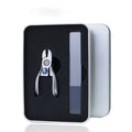 Nail clipper with wide opening