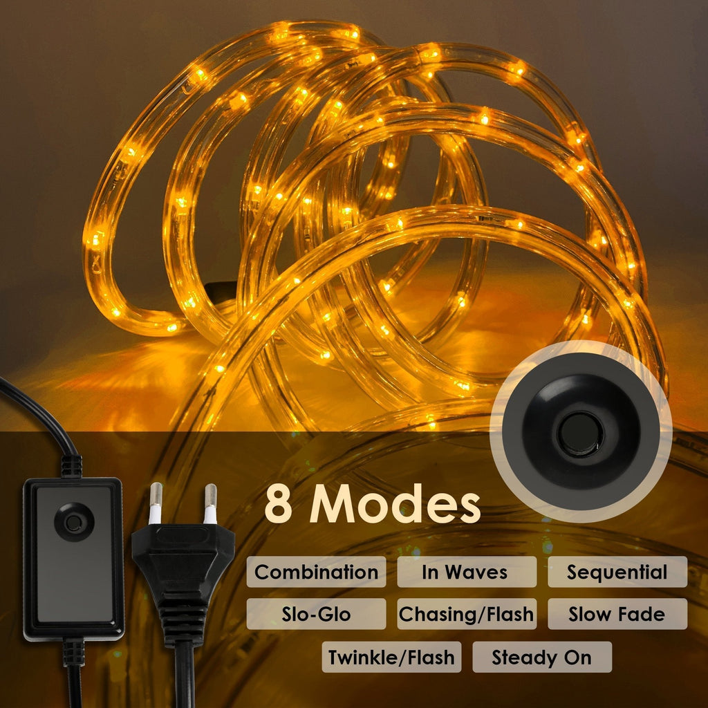 LED light tube IP44 with timer 10m-50m