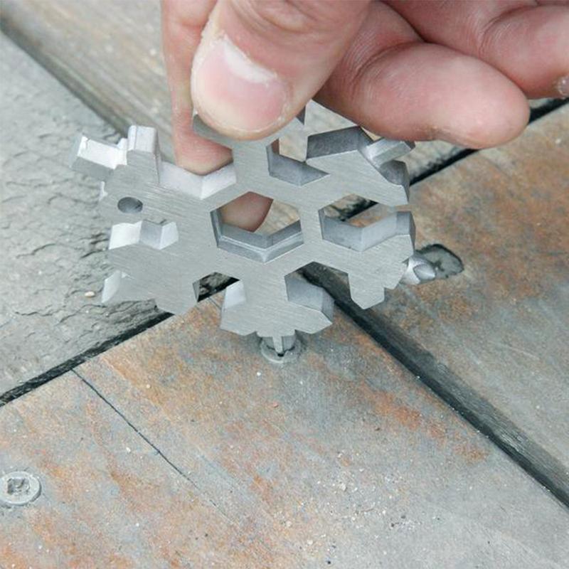 Pre-Christmas sale 18-in-1 stainless steel snowflake multi-tool