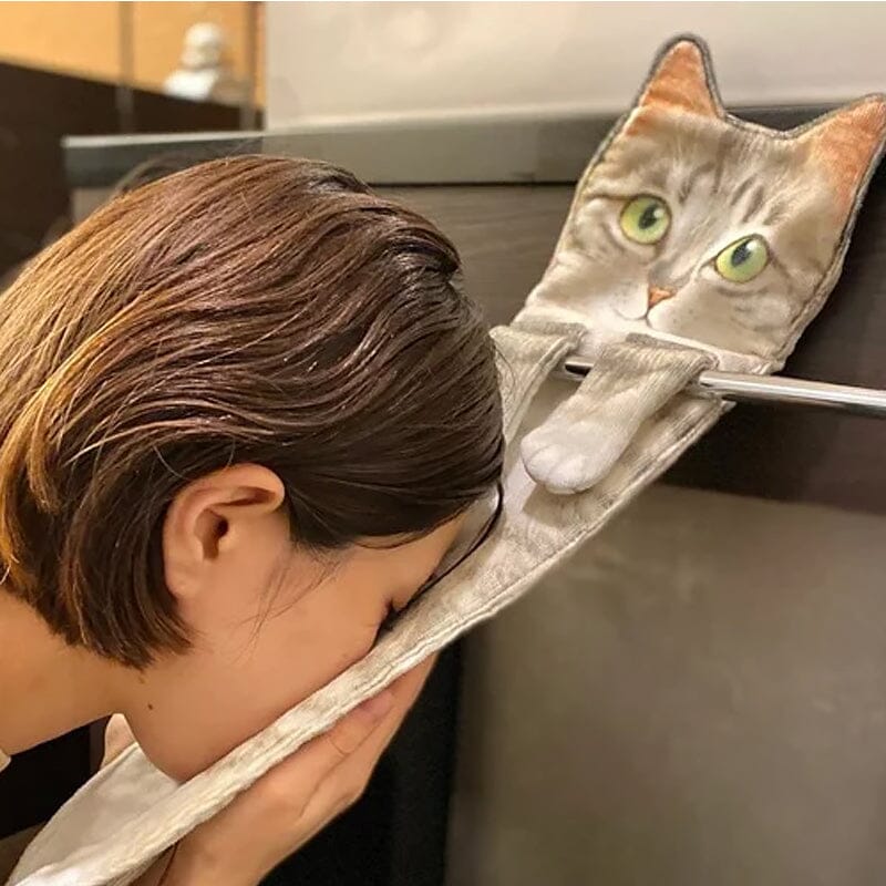 Cute Cat Towel