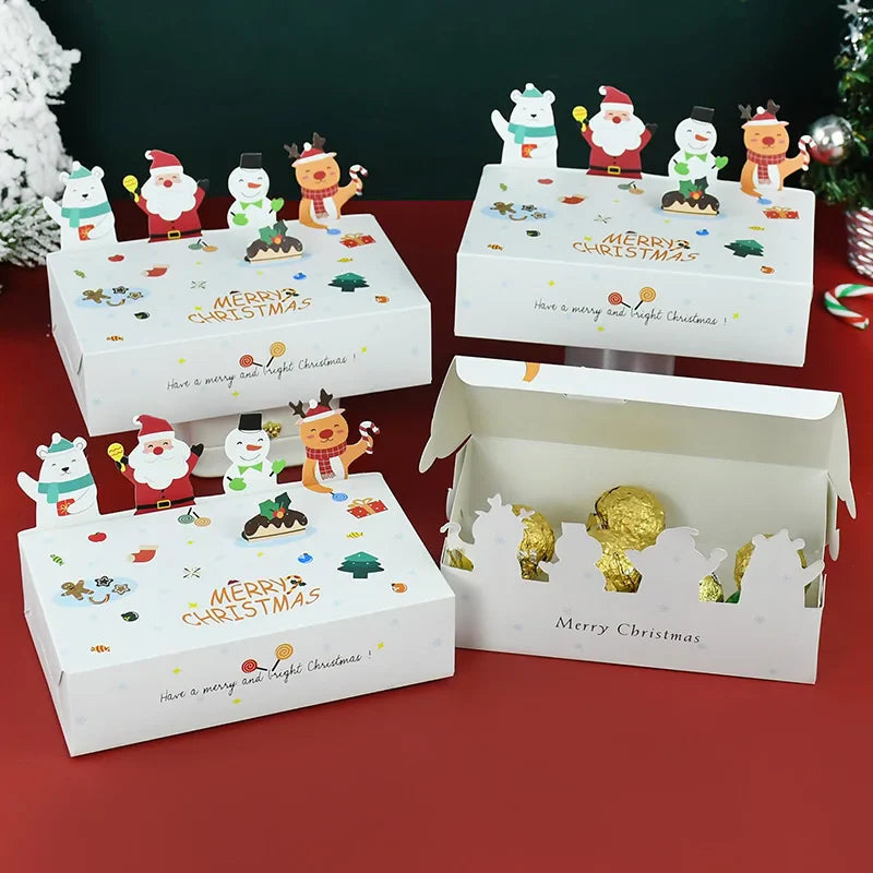 Kerst Snoepdozen – Feestelijke Verpakking voor Lekkernijen & Cadeaus