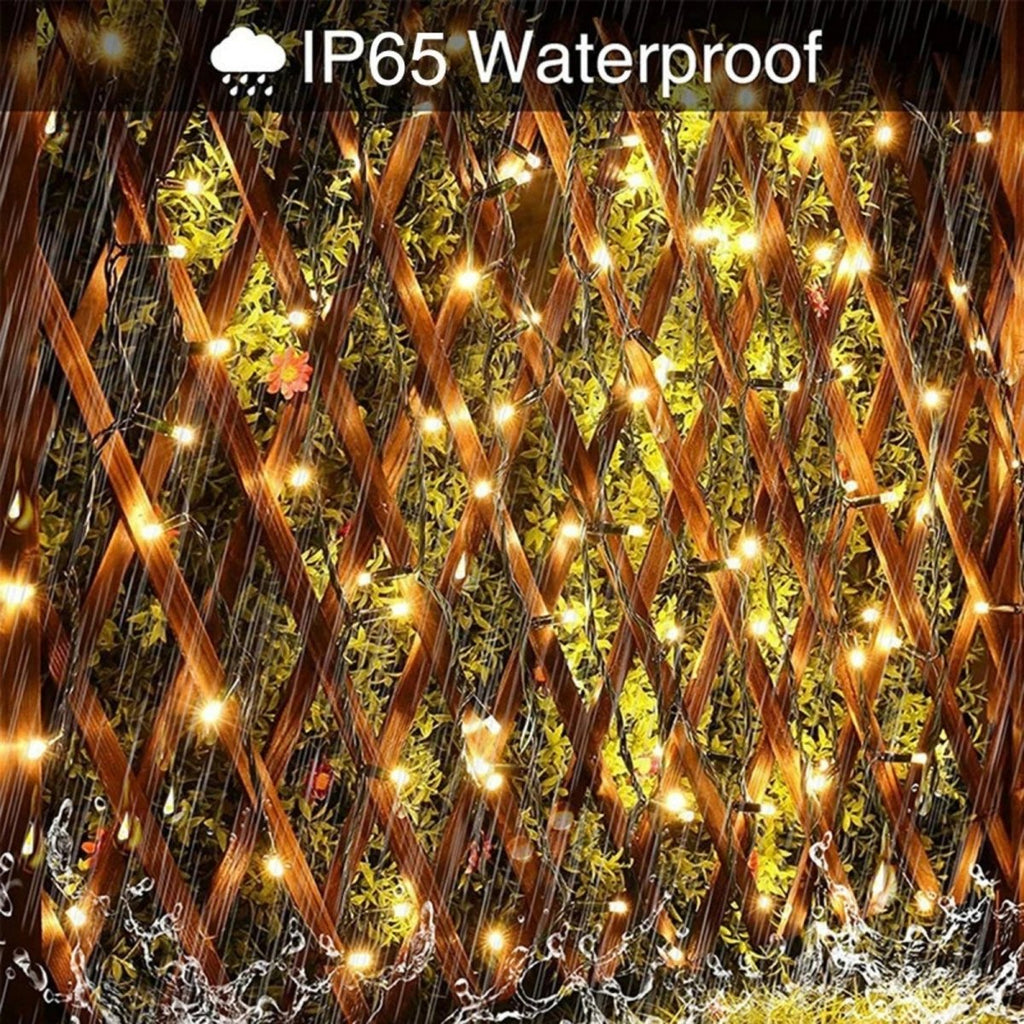 10 m weatherproof LED curtain lights for outdoor decoration